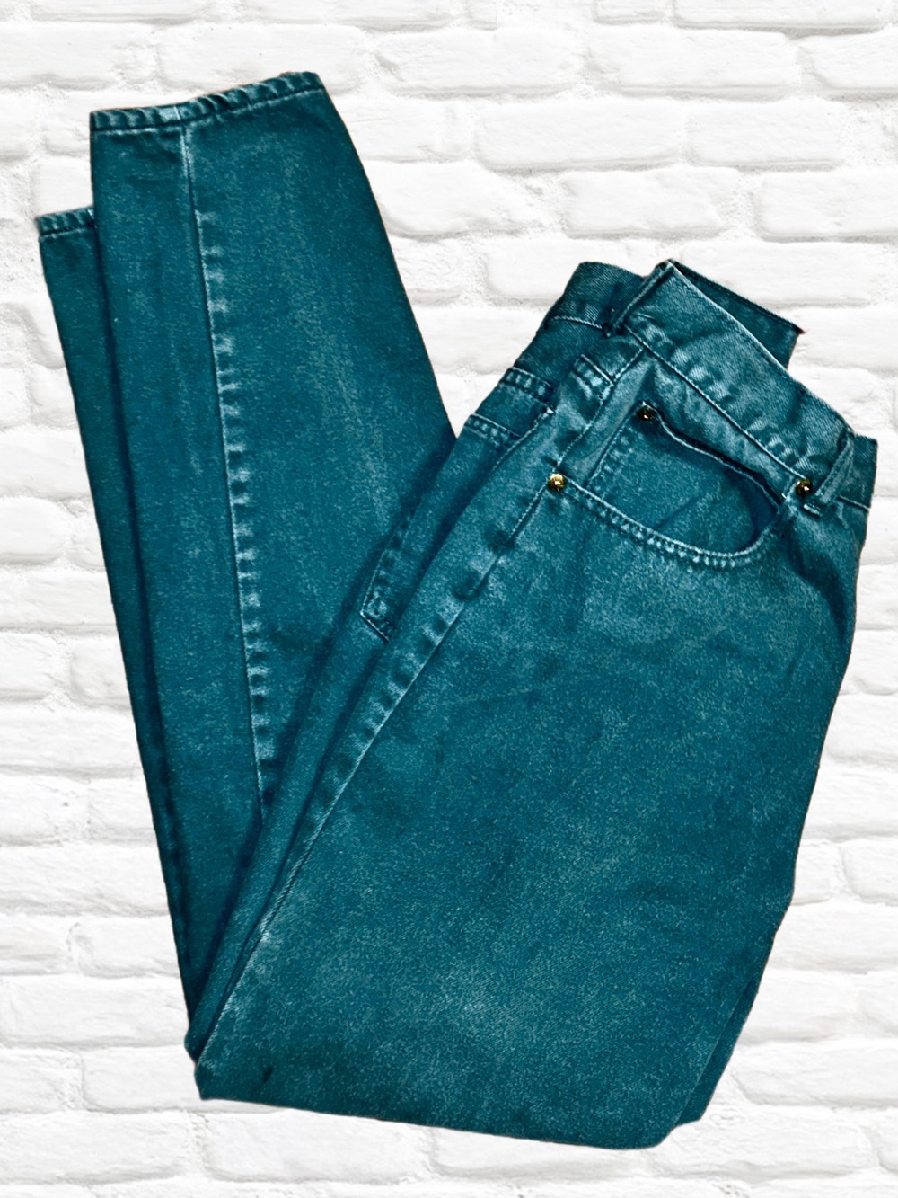 Lawman ~ Women’s Size 7 (26/30) ~ Green ~ Cowboy/ Cowgirl ~ Denim Jeans